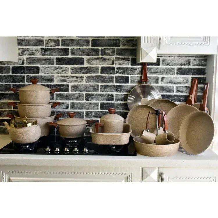 Jogo de Panelas 15 Peças Antiaderente + Brindes Exclusivos