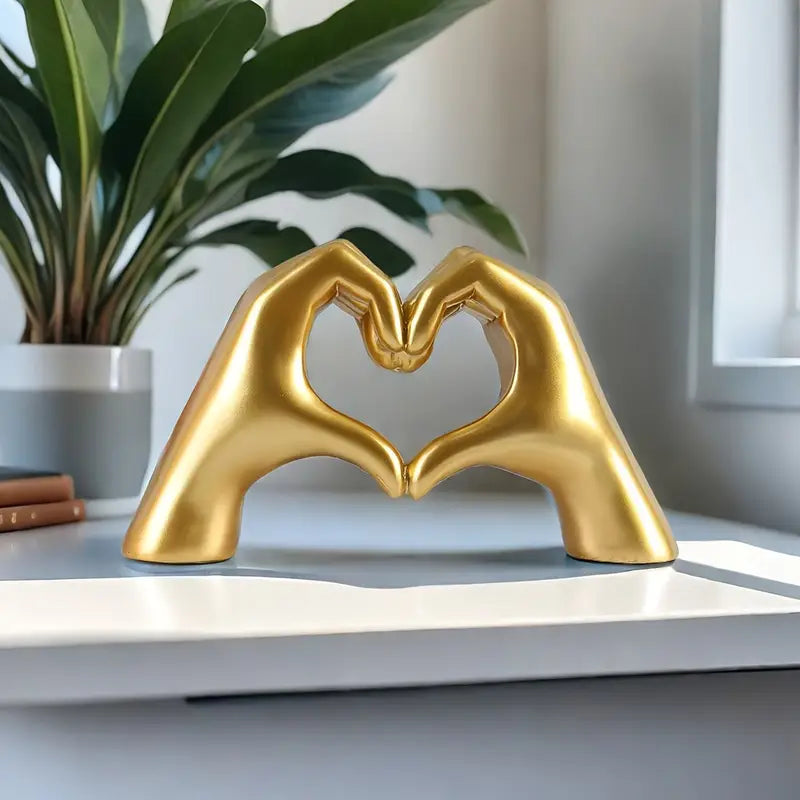 Escultura Decorativa do Amor - LoveGold®