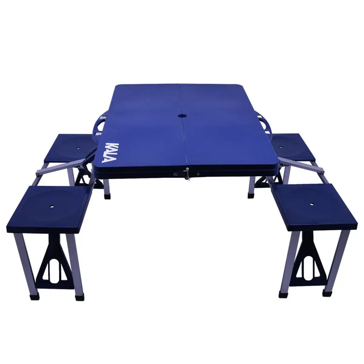 Camping PRO- Mesa de Camping com 4 Banquetas vira Maleta