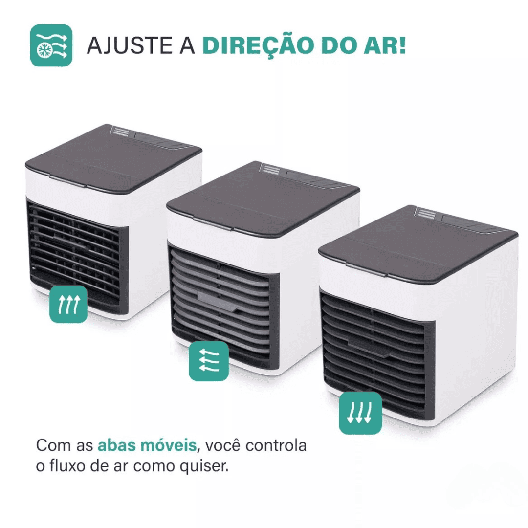Mini Ar Condicionado Climatizador Portátil USB