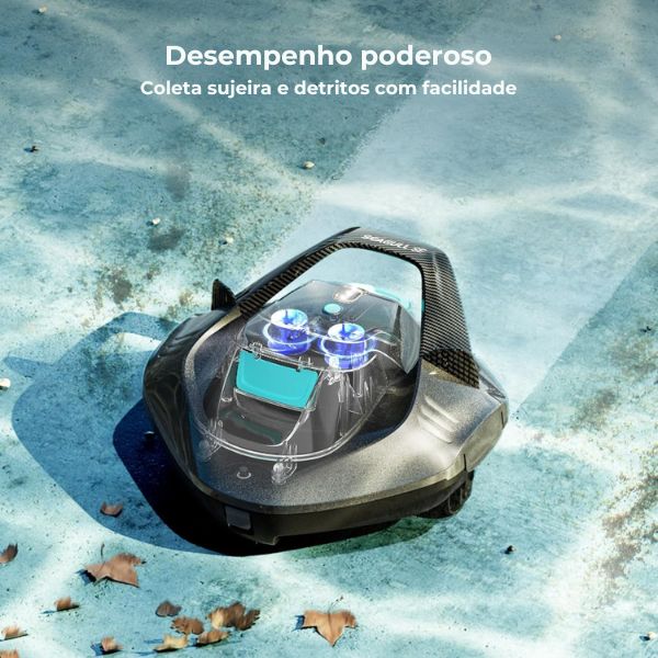 Robô Aspirador de Piscina 2 em 1 - PoolClean
