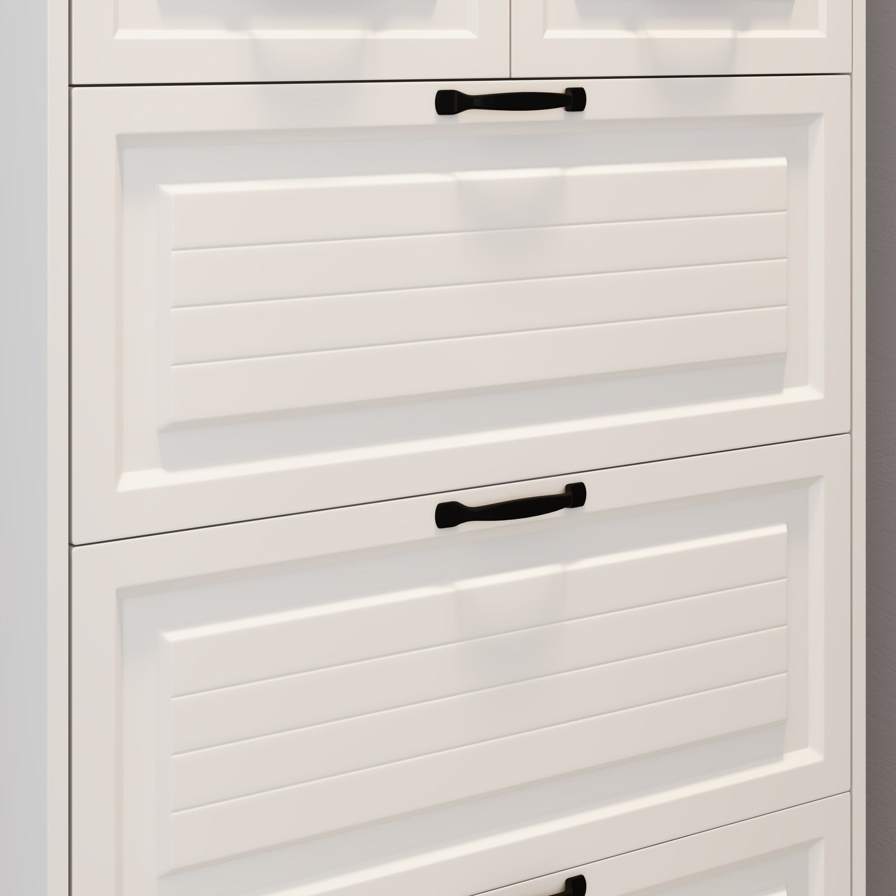 Armário de Sapatos - 3 Gavetas Basculantes 2 Gavetas com Cabide