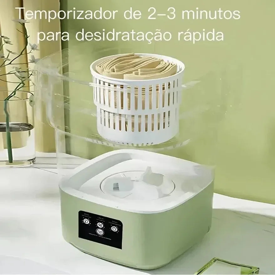 Máquina de Lavar Roupas Portátil | Mini Laundry Pro