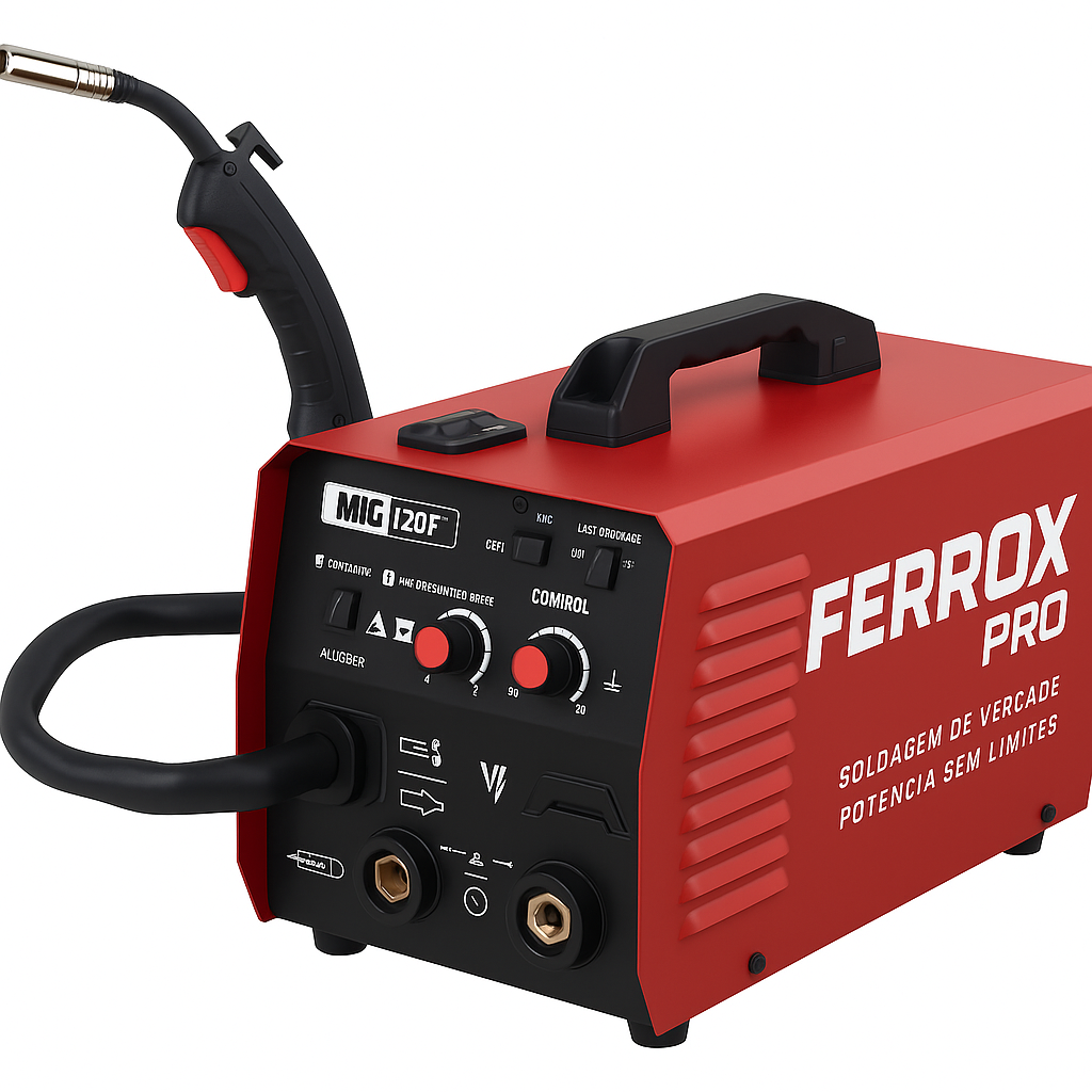 Inversora De Solda Profissional Cor Vermelho 220V