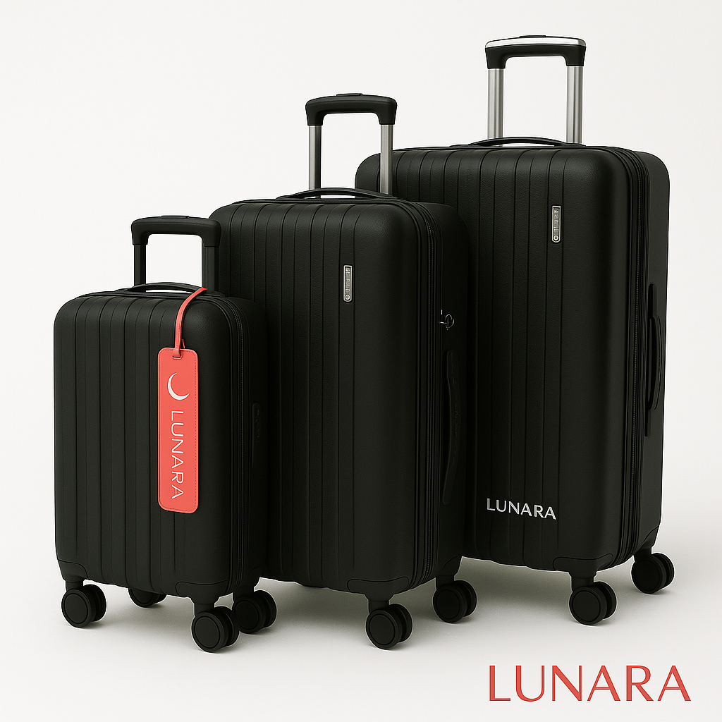 Kit de Malas de Viagem Premium – Compre 1 Leve 3 | Garantia de 1 Ano