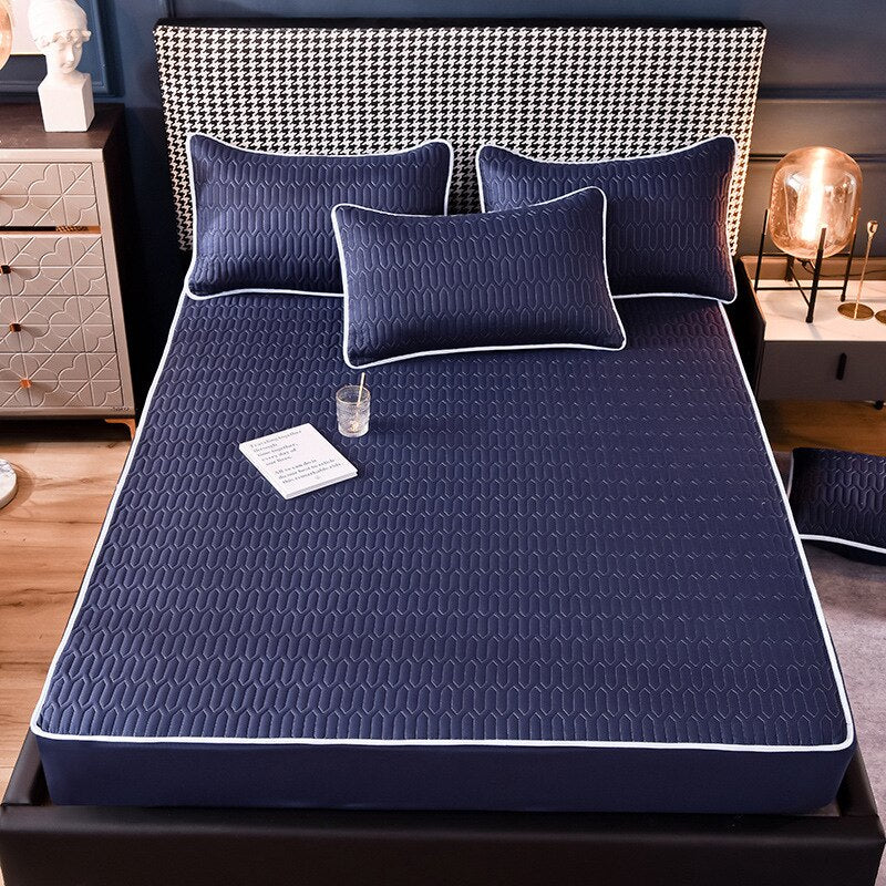 Conjunto de Cama Sleep Luxury Premium - Jogo de Lençol + Fronhas Brinde