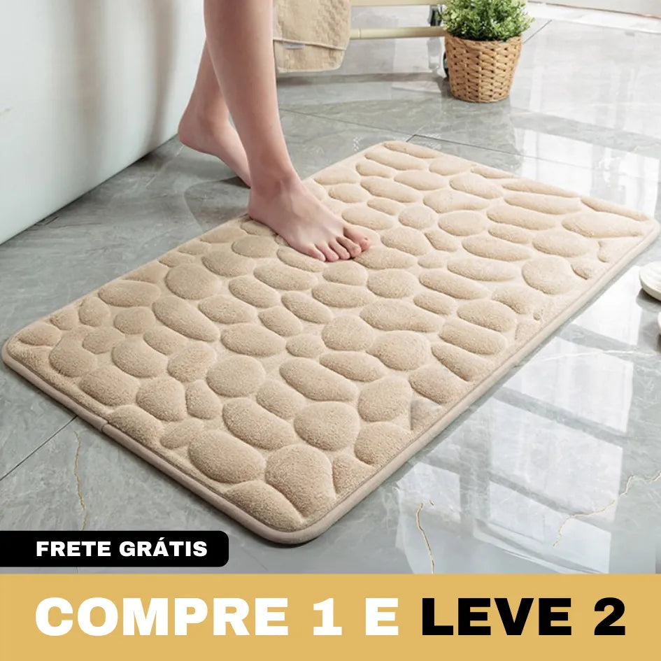 LuxComfy® - Tapete para Banheiro Antiderrapante - Compre 1 Leve 2 + Brinde!