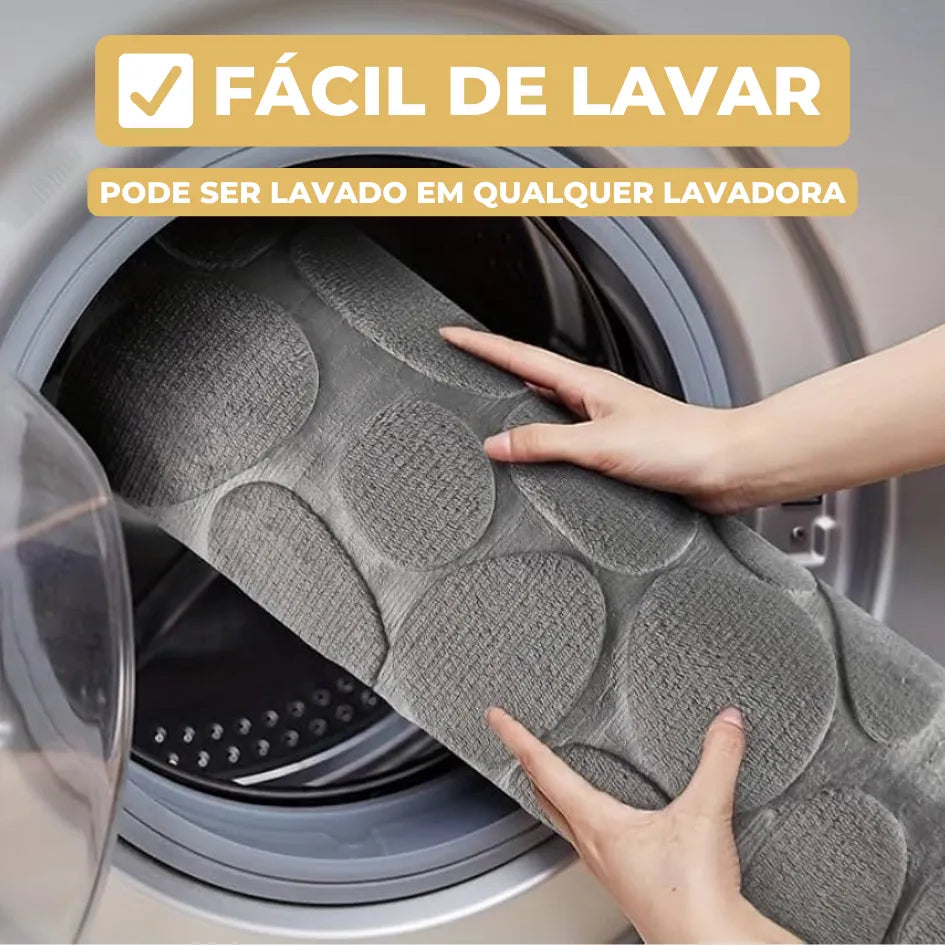 LuxComfy® - Tapete para Banheiro Antiderrapante - Compre 1 Leve 2 + Brinde!