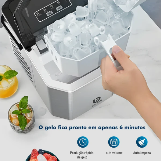 Smartice - Maquina de Gelo Portátil - Mês do Consumidor Bom Lar