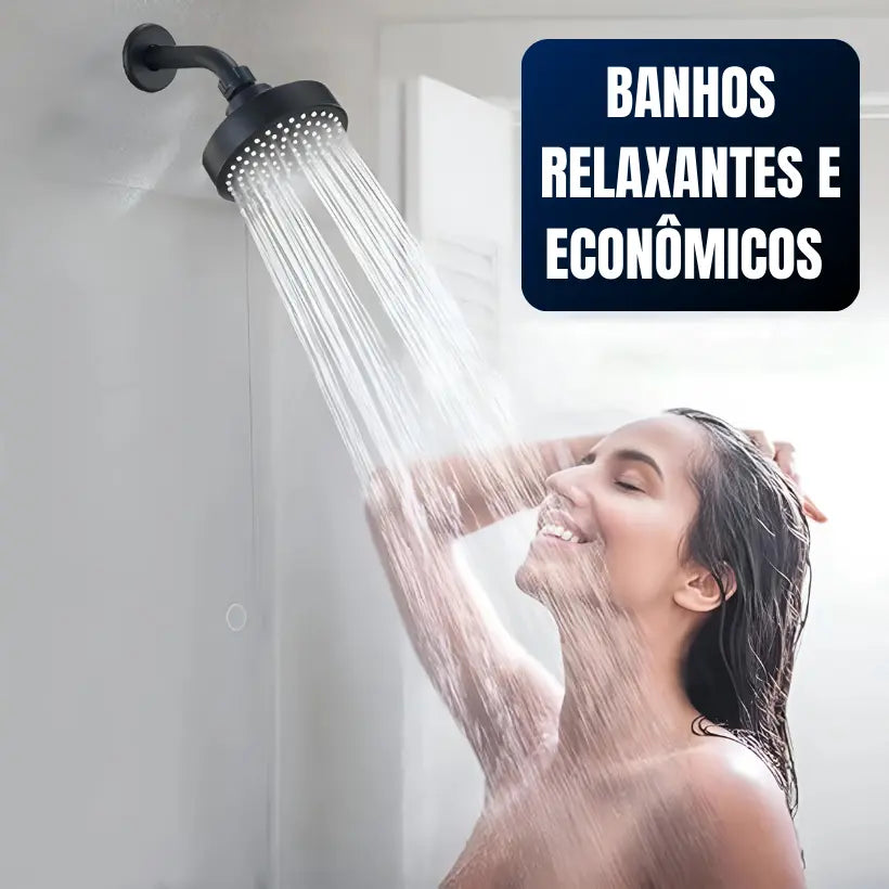 Chuveiro AquaJet Pro™ – Com Tecnologia de Alta Pressão e Economia Inteligente