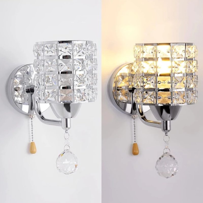 Arandela de Parede Elegante e Luxuosa