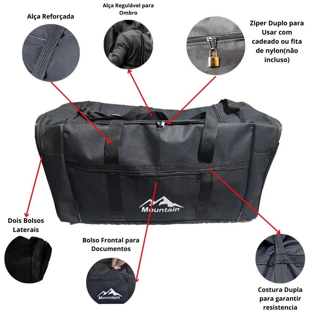 Bolsa de Viagem GG Dobrável 90L