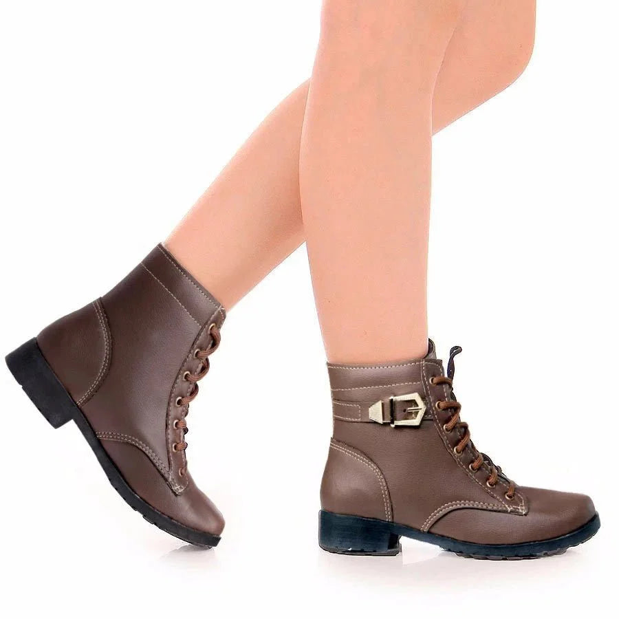 Bota Coturno Anna Karol