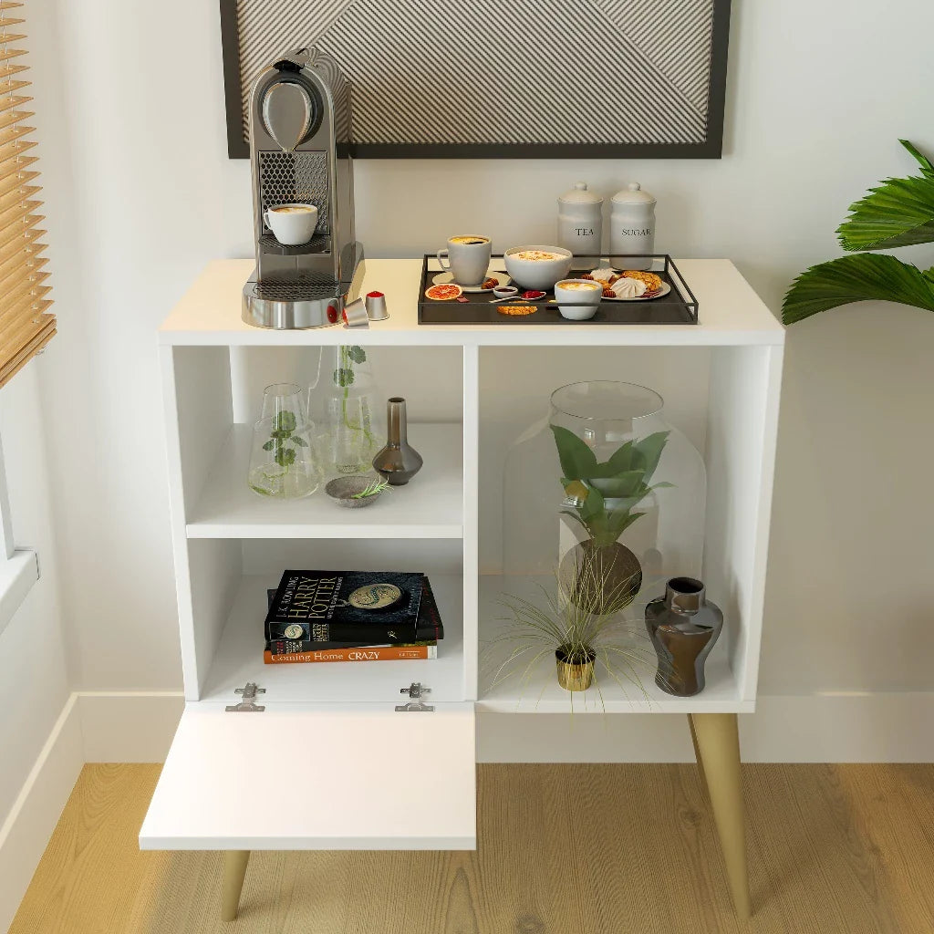 Aparador Buffet Multiuso Retrô Cantinho do Café Dellirium