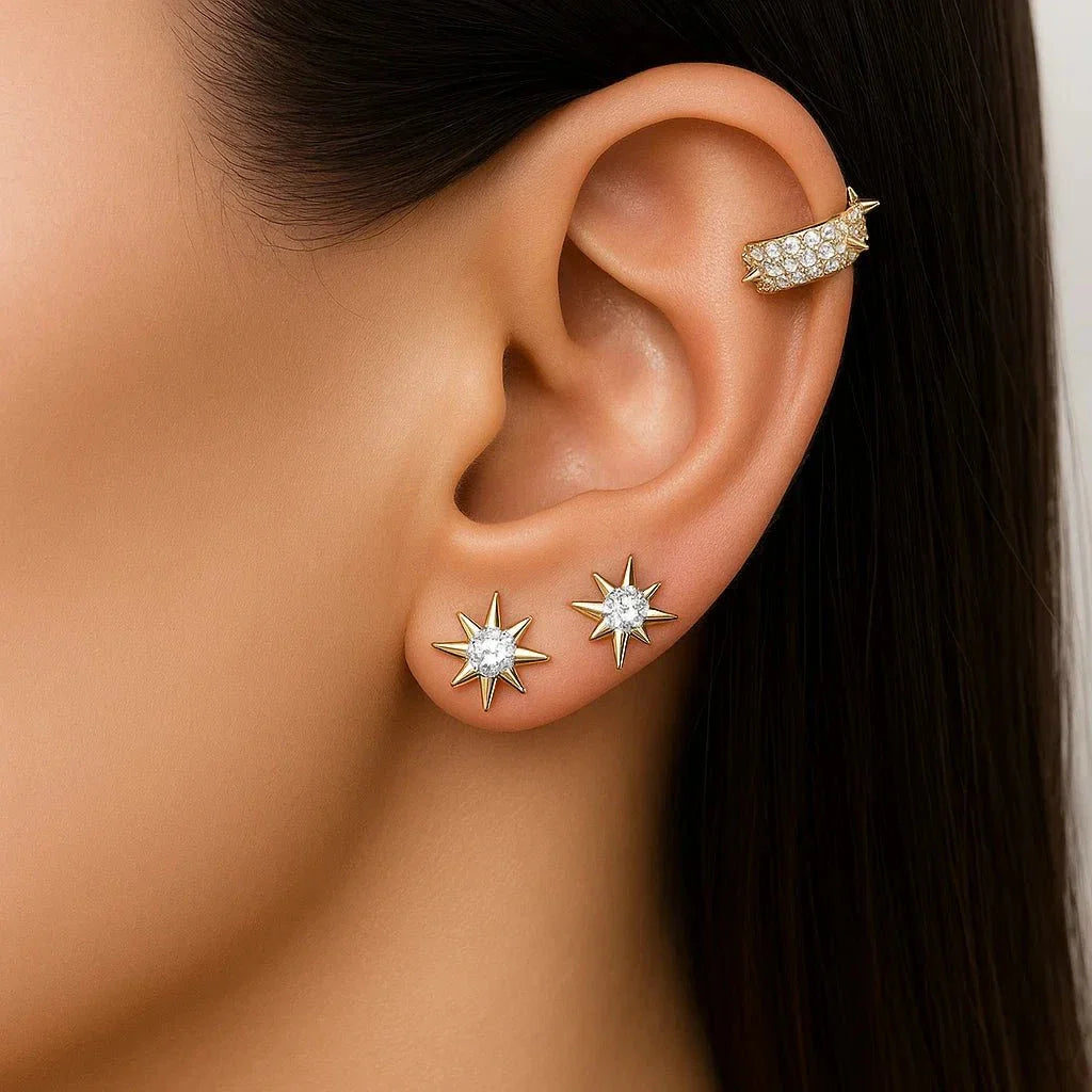 Brinco Ear Cuff Estelar