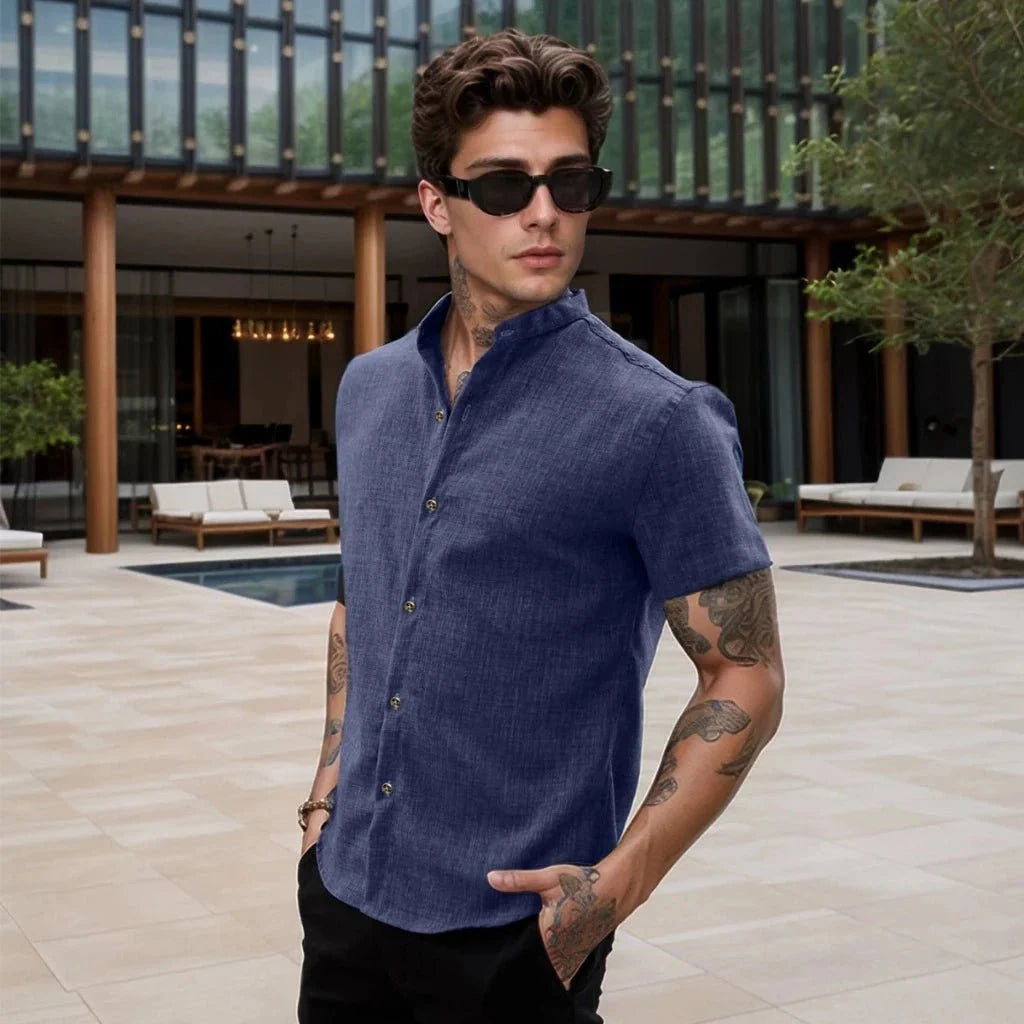 Camisa Social Gola Padre