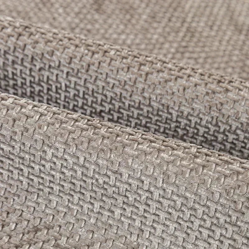 Capa para Sofá Protetora Moderna em Chenille Antiderrapante Caqui