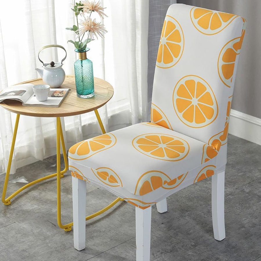 Jogo de Capa Para Cadeira de Jantar Resistente a Água Estampadas