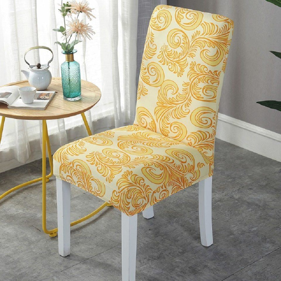 Jogo de Capa Para Cadeira de Jantar Resistente a Água Estampadas