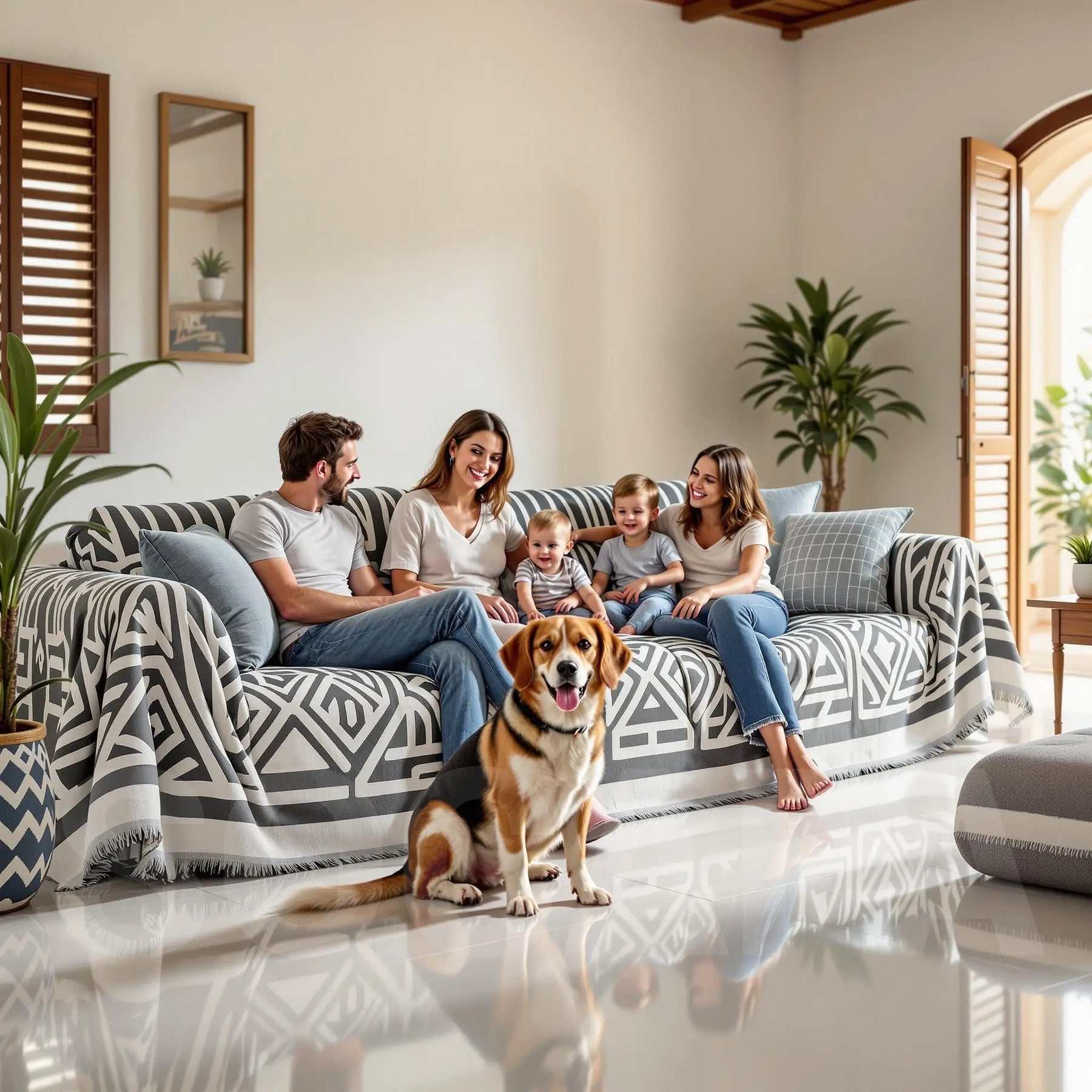 Capa Protetora Sofá PetSafe™ Anti-Pelos Anti-Arranhões e Anti Odores