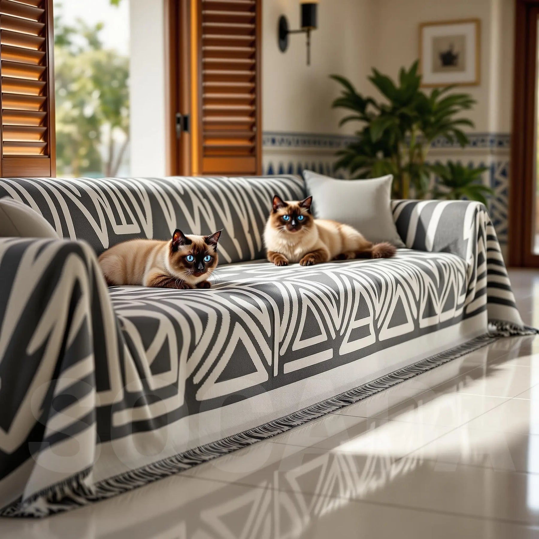 Capa Protetora Sofá PetSafe™ Anti-Pelos Anti-Arranhões e Anti Odores