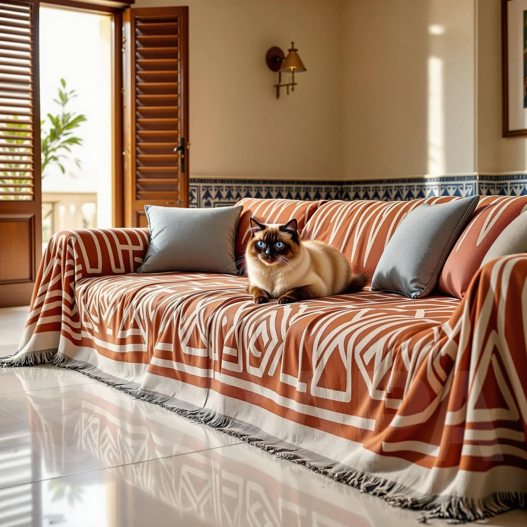 Capa Protetora Sofá PetSafe™ Anti-Pelos Anti-Arranhões e Anti Odores