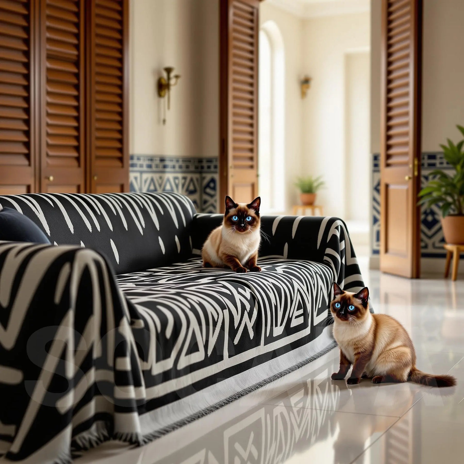 Capa Protetora Sofá PetSafe™ Anti-Pelos Anti-Arranhões e Anti Odores