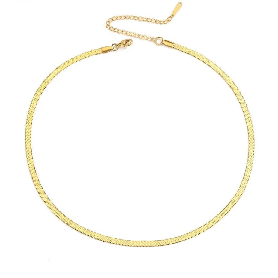 Colar de Malha Banhado a Ouro 18k