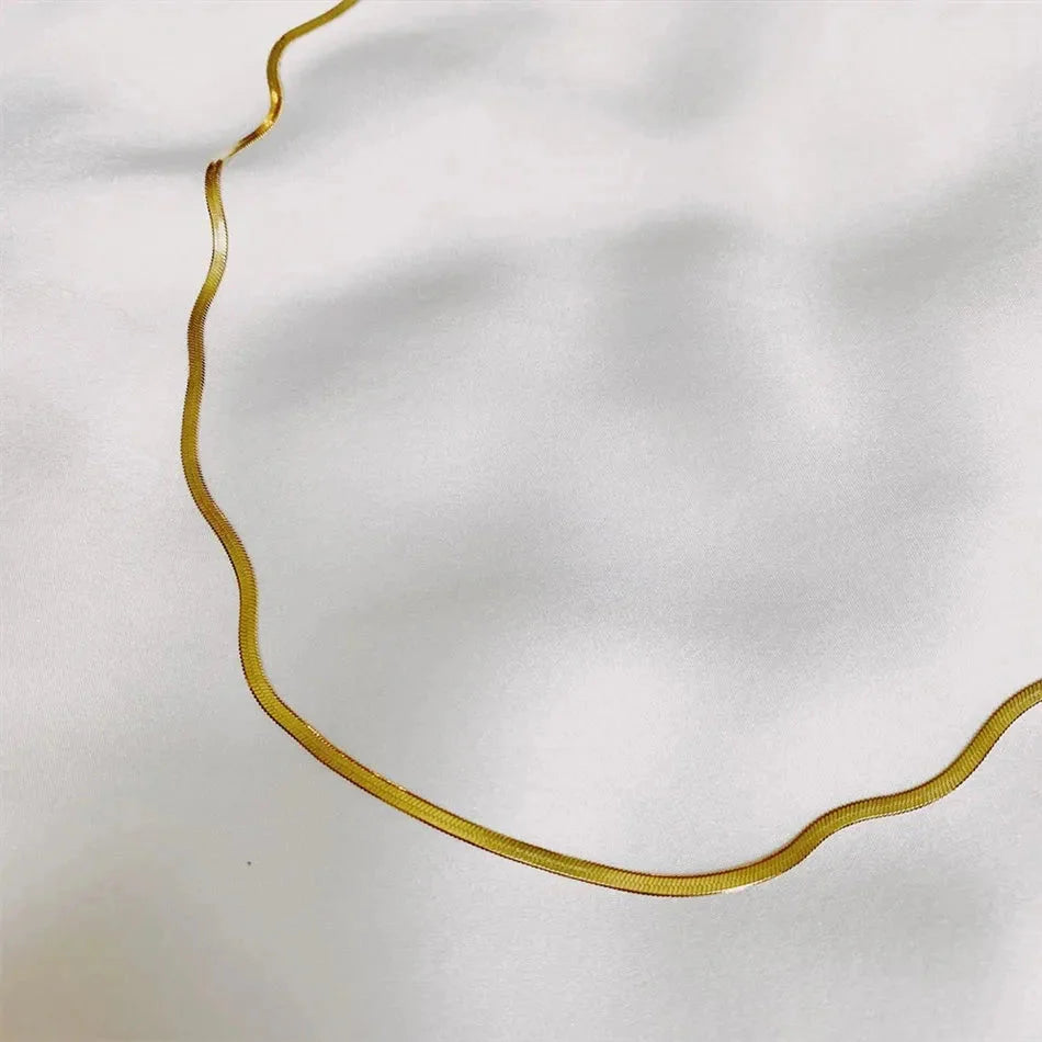 Colar de Malha Banhado a Ouro 18k