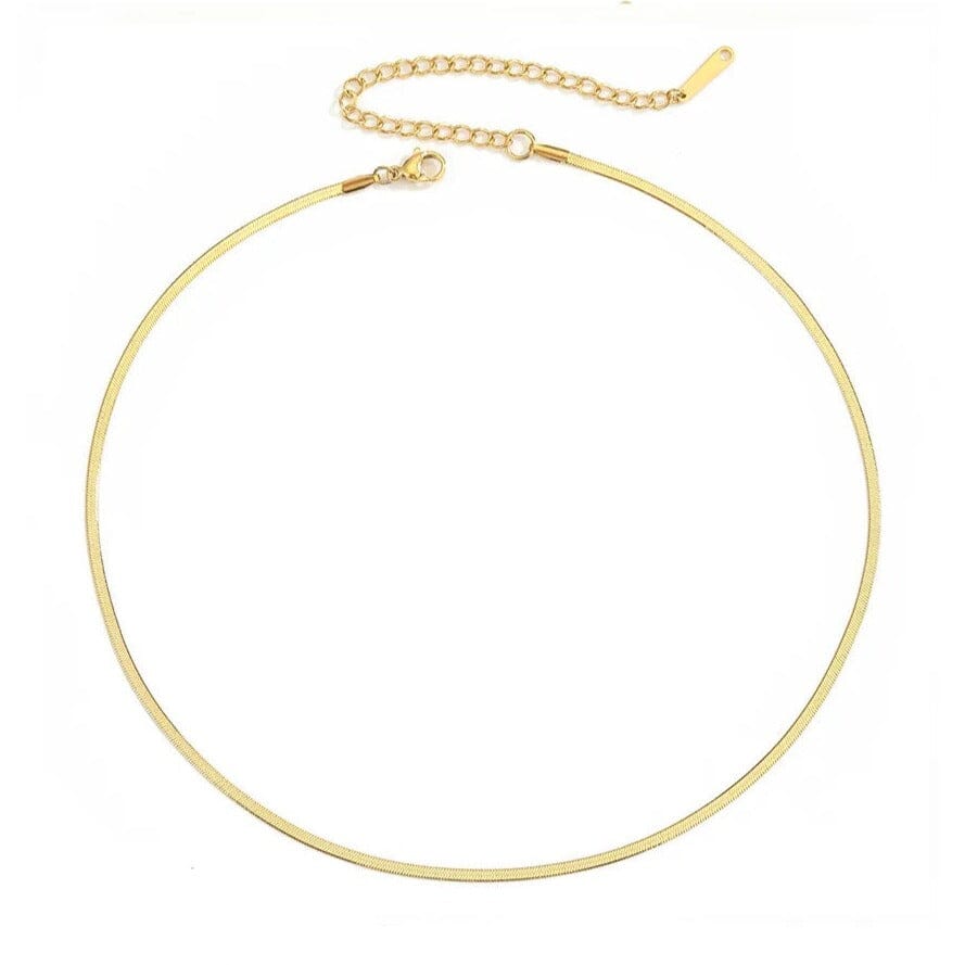 Colar de Malha Banhado a Ouro 18k