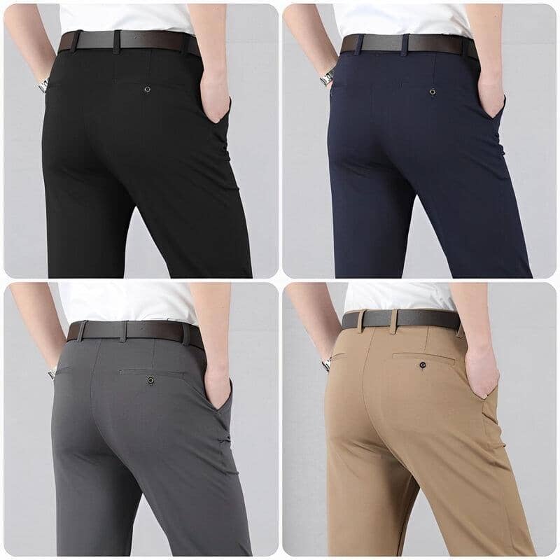 COMPRE 1 E LEVE 2 | Calça Social Clássica Alfaiataria Gentleman 2025 + Brinde Cinto Social Couro