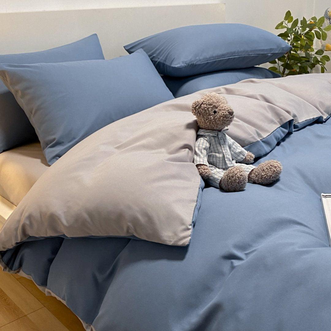 Conjunto de Jogo de Cama Nórdica em Algodão 100%