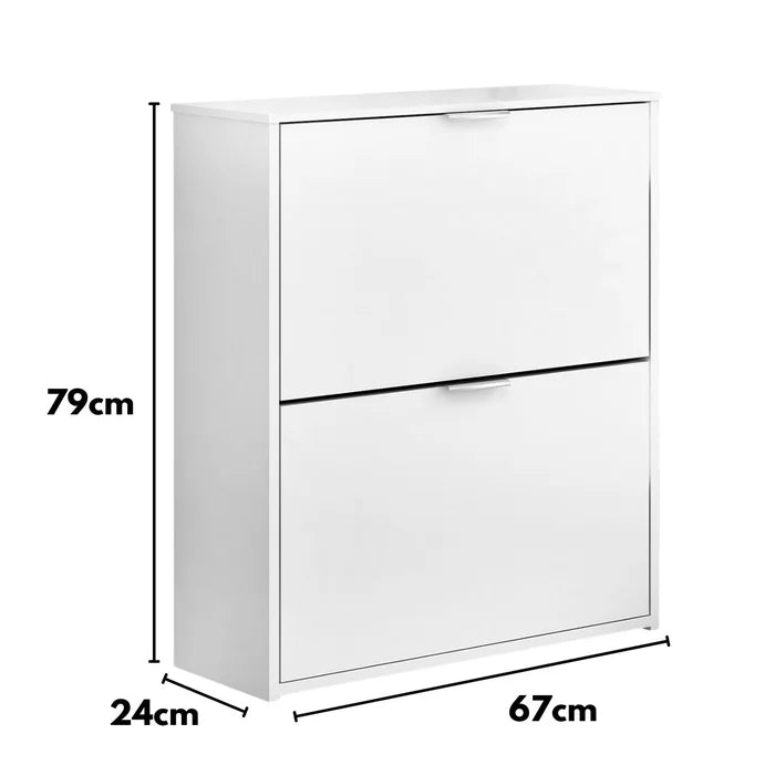 Sapateira 2 Portas Nulse | Branco