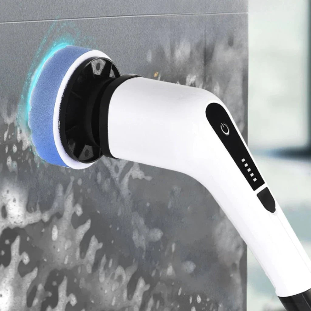 Escova de Limpeza Ajustável Recarregável 9 em 1 / 7 em 1