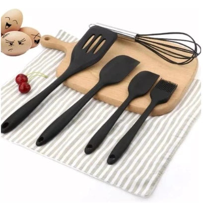 Kit 10 Peças de Utensílios Profissional de Silicone