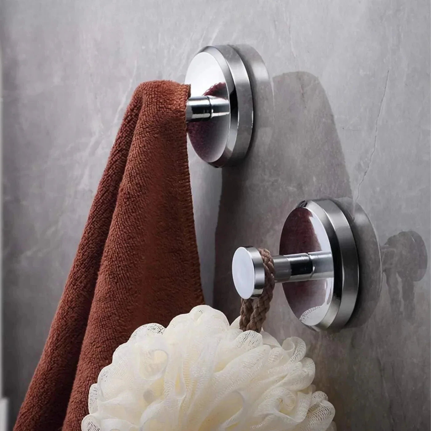 Fluno Sup™ – Gancho de Ventosa Premium Para Banheiro e Cozinha – Compre 1, Leve 2 + Frete Grátis 🎁