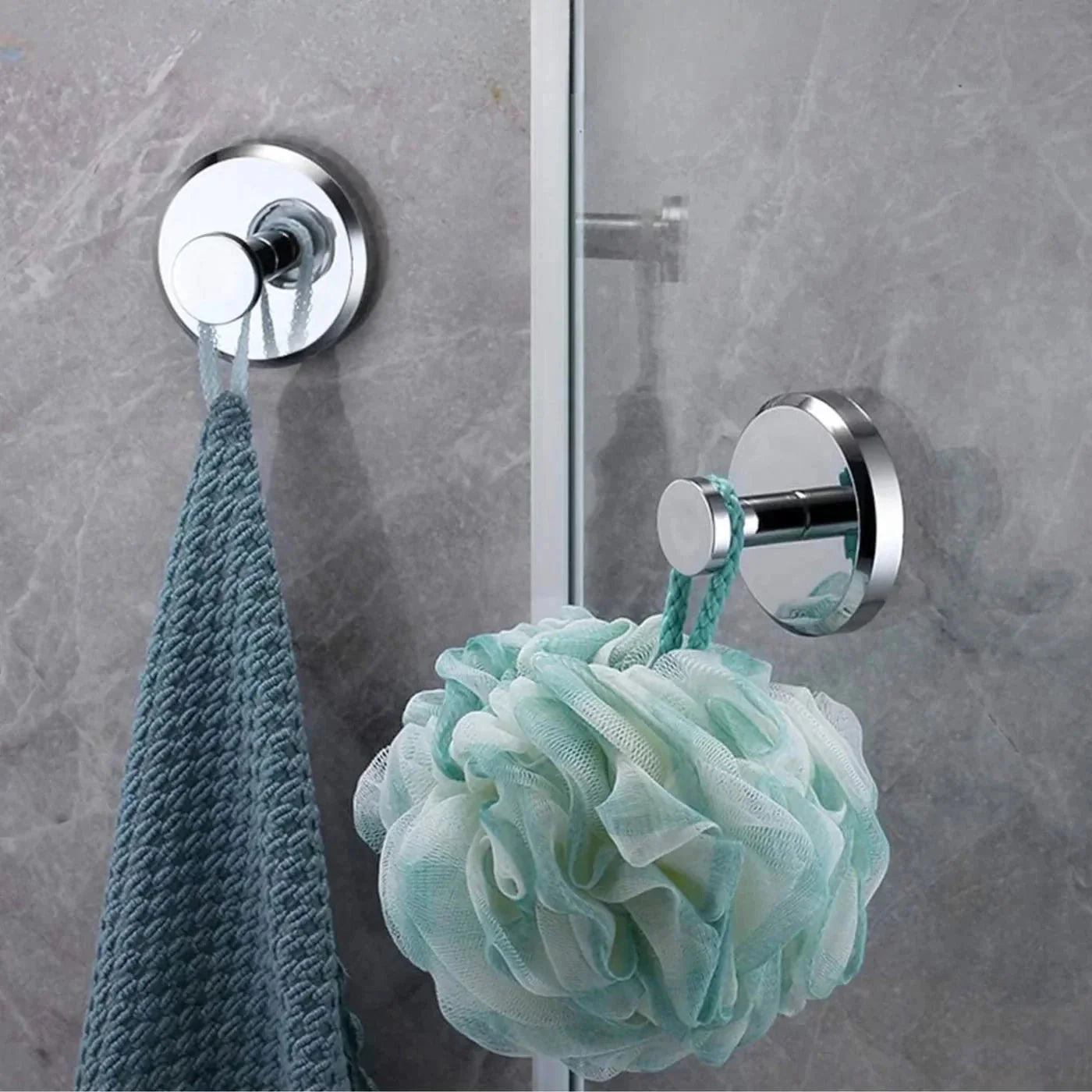 Fluno Sup™ – Gancho de Ventosa Premium Para Banheiro e Cozinha – Compre 1, Leve 2 + Frete Grátis 🎁