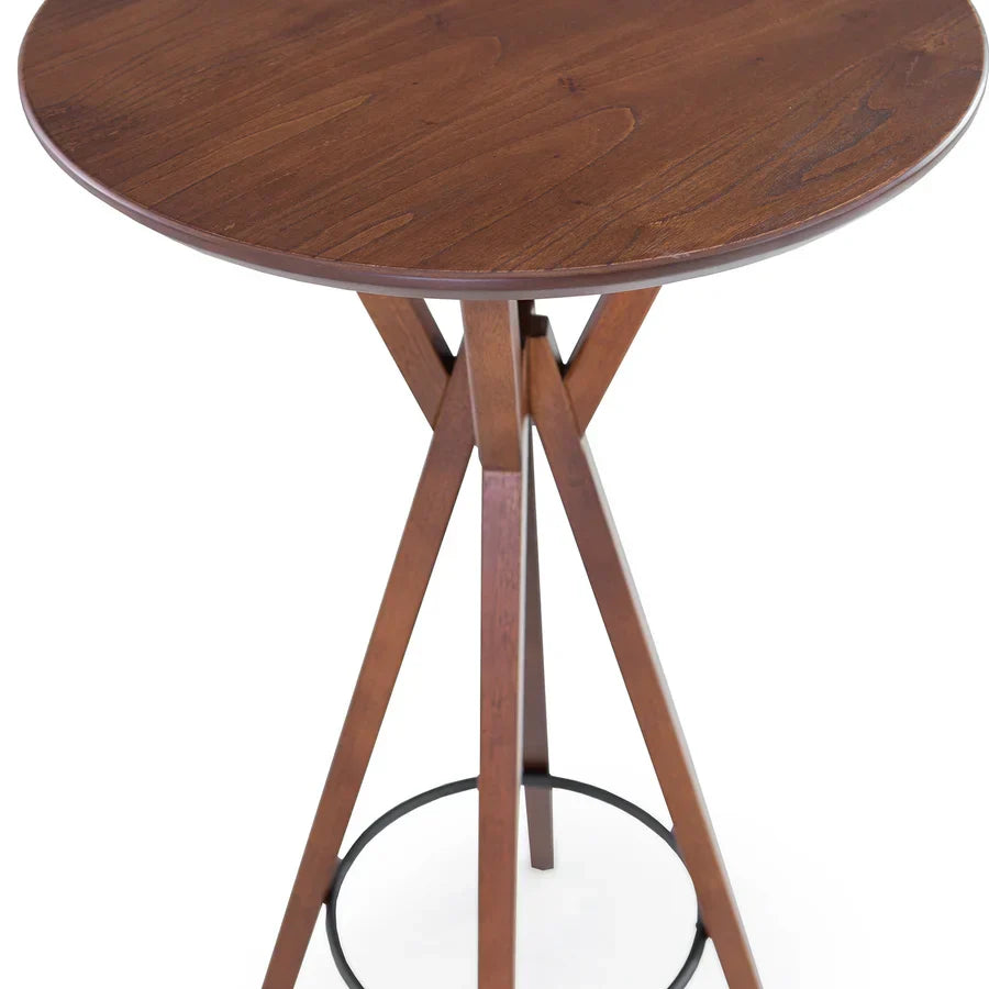 Kit de Mesa Bistrô Roma Madeira de Eucalipto com Banquetas Heros Madeira de Tauari