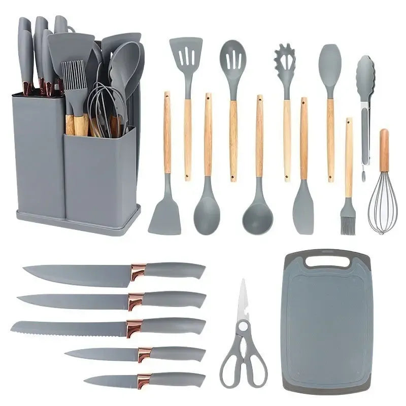 Kit Luxo 19 Peças para Sua Cozinha Organizada e Sofisticada