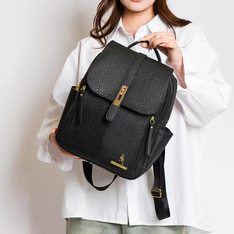 Mochila Feminina Impermeável – Espaçosa, Versátil e Perfeita para Todas as Ocasiões.