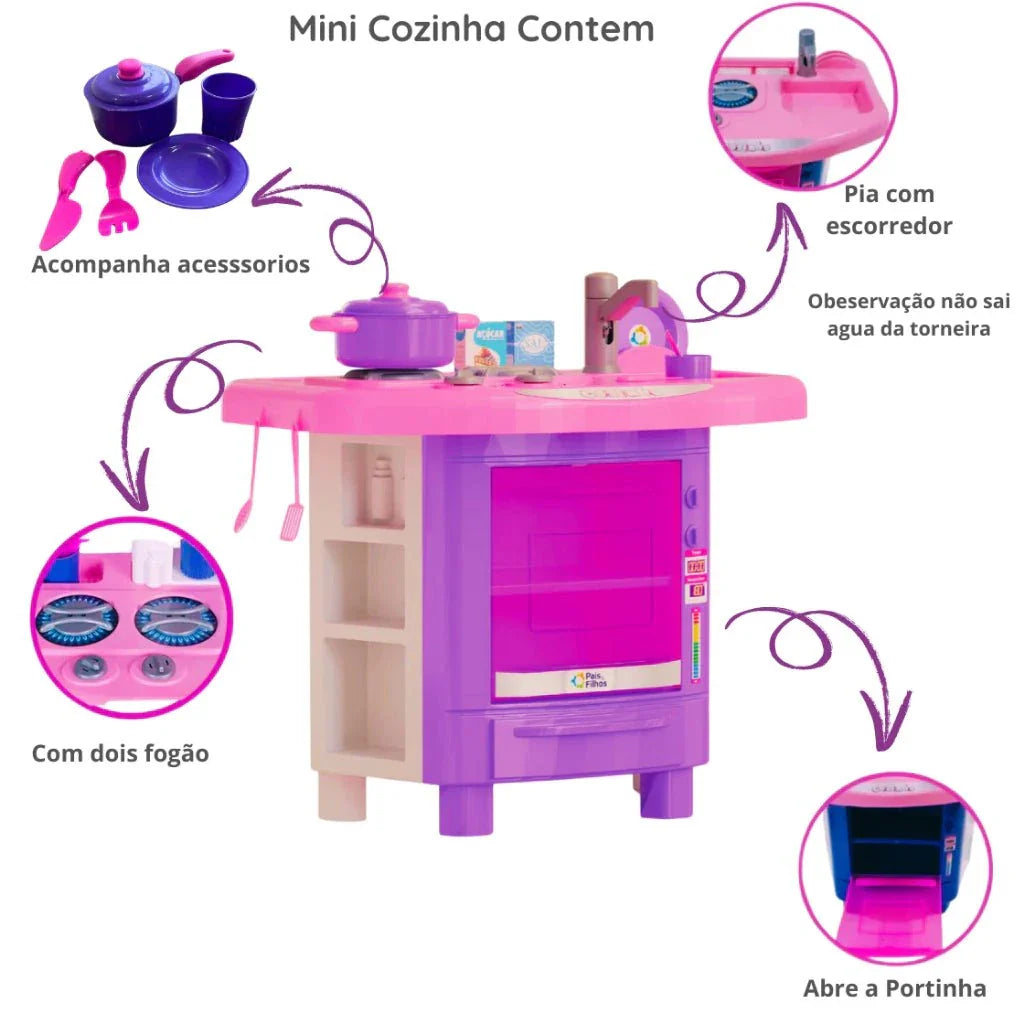 Kit Cozinha Infantil Completa