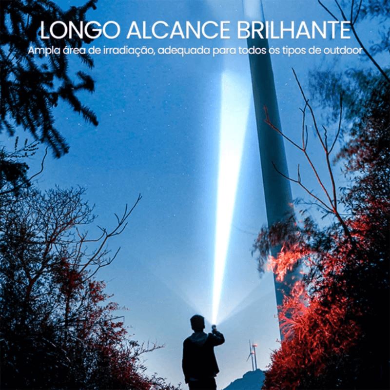 Lanterna Tática Indestrutível 4 em 1 - Ultra Potência