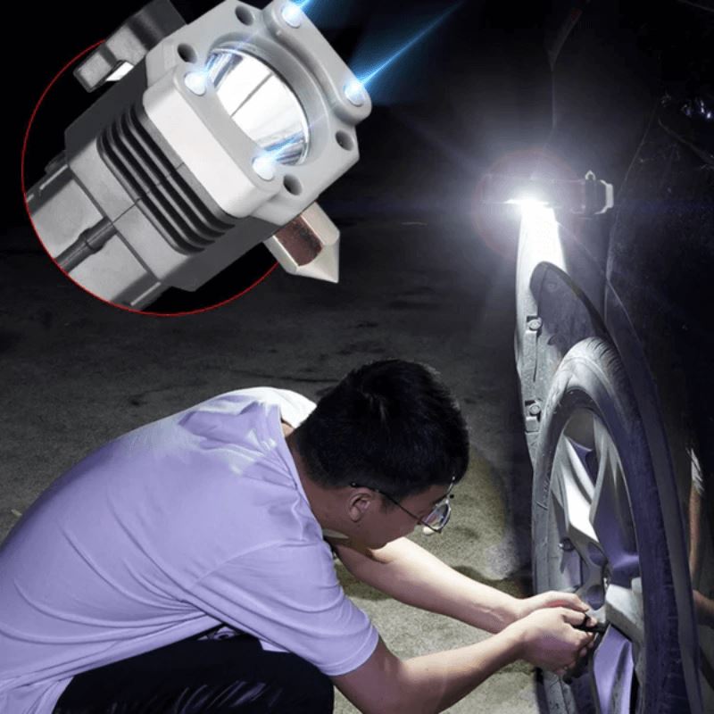 Lanterna Tática Indestrutível 4 em 1 - Ultra Potência