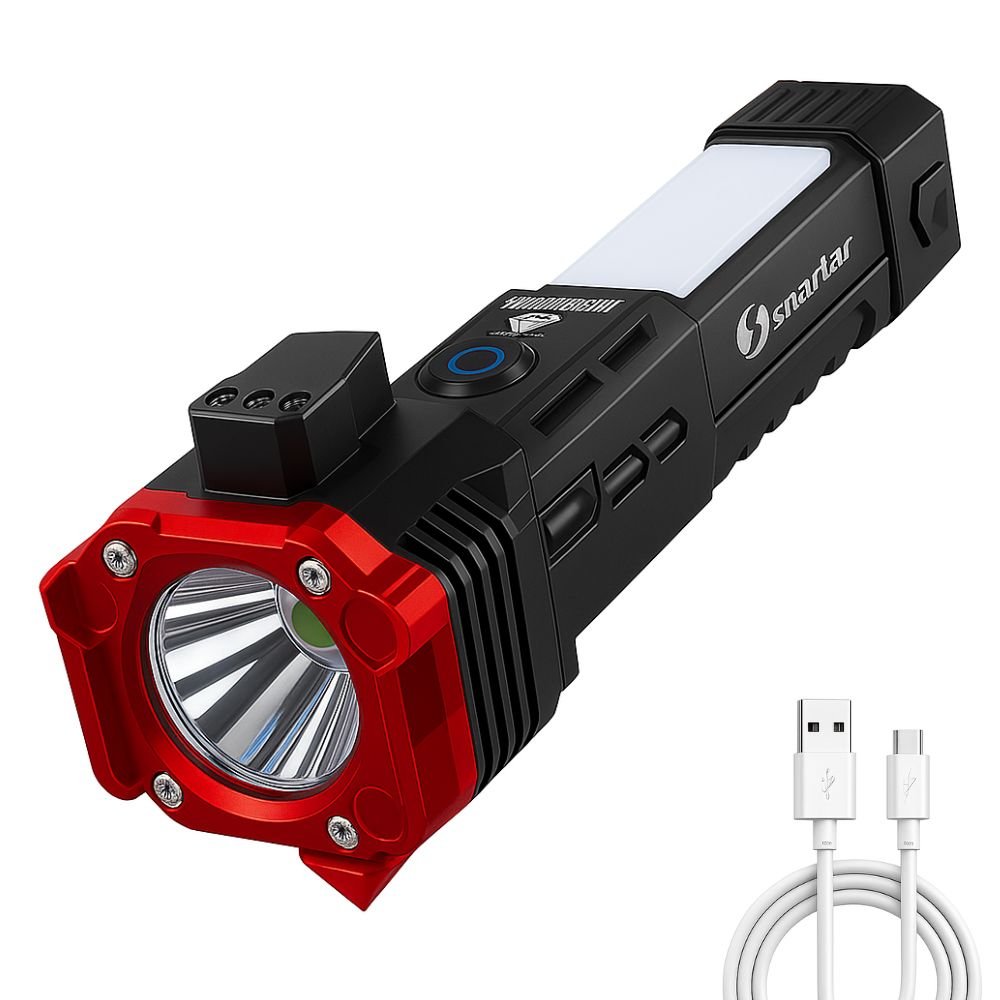 Lanterna Tática Indestrutível 4 em 1 - Ultra Potência