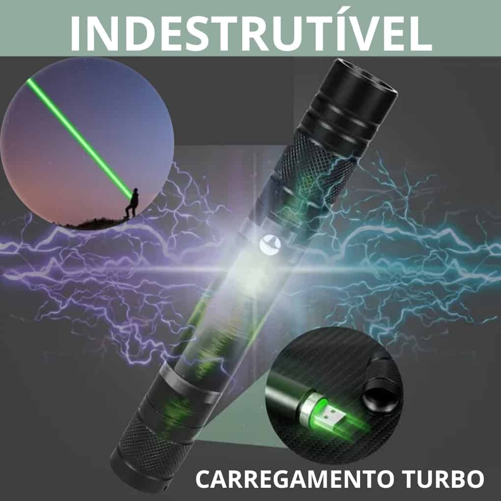 Laser Tático™ - Mais Potente Do Mundo