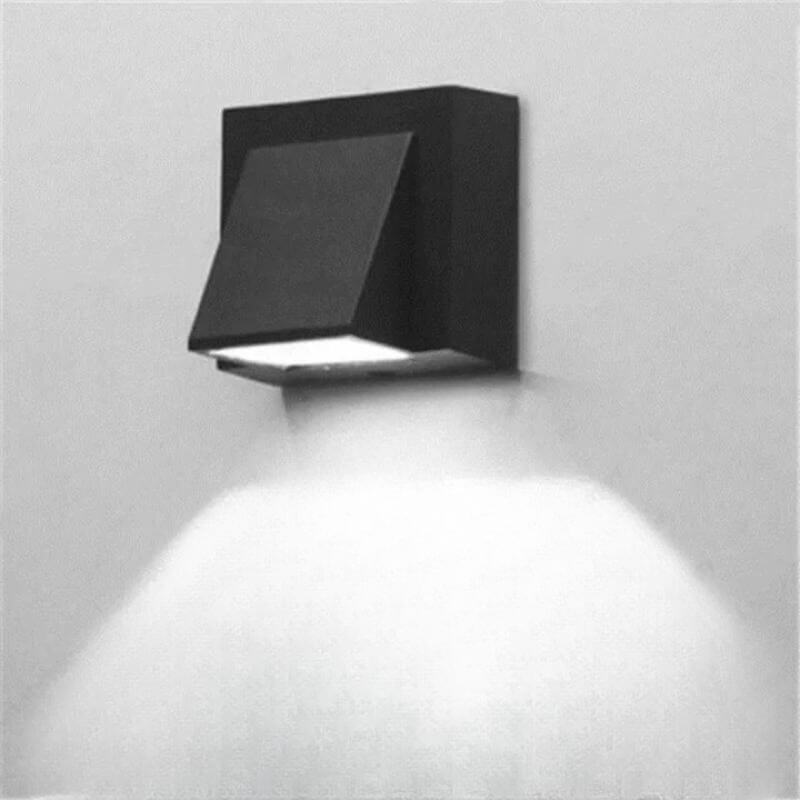 Luminária para Área Externa em Alumínio Preto 5W