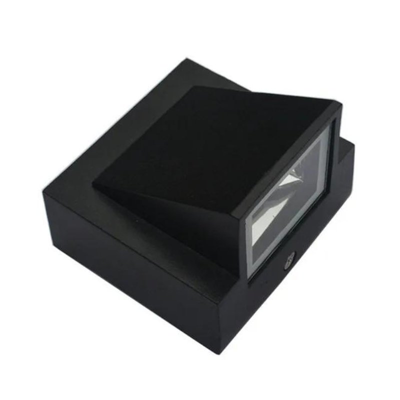 Luminária para Área Externa em Alumínio Preto 5W