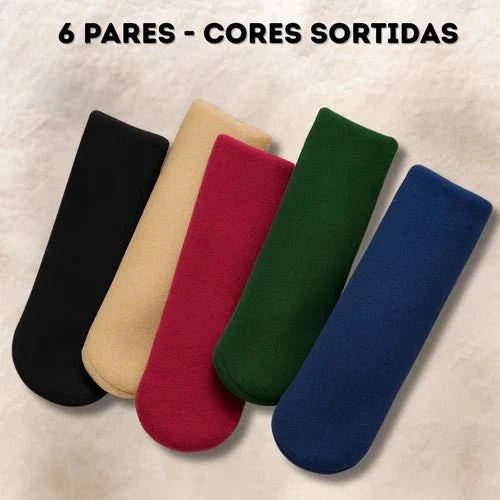 Meias Forradas - PelĂșcia Baumont (Compre 3 LEVE 6)