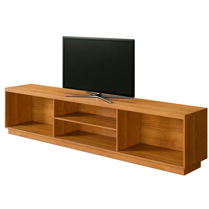 Rack para TV até 85 Polegadas 100% MDF Ripado 2 Portas Pequin