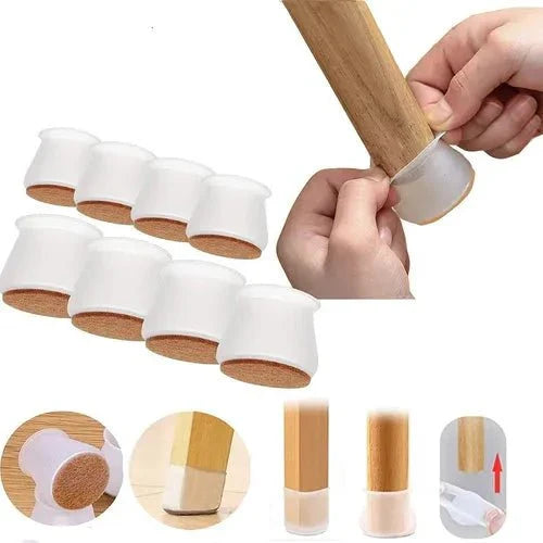 Tampa Para Pernas de Moveis - PéFlex® (Protege contra Riscos e Barulhos)